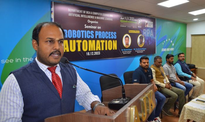 AJK College's Cutting-Edge Robotics Process Automation2